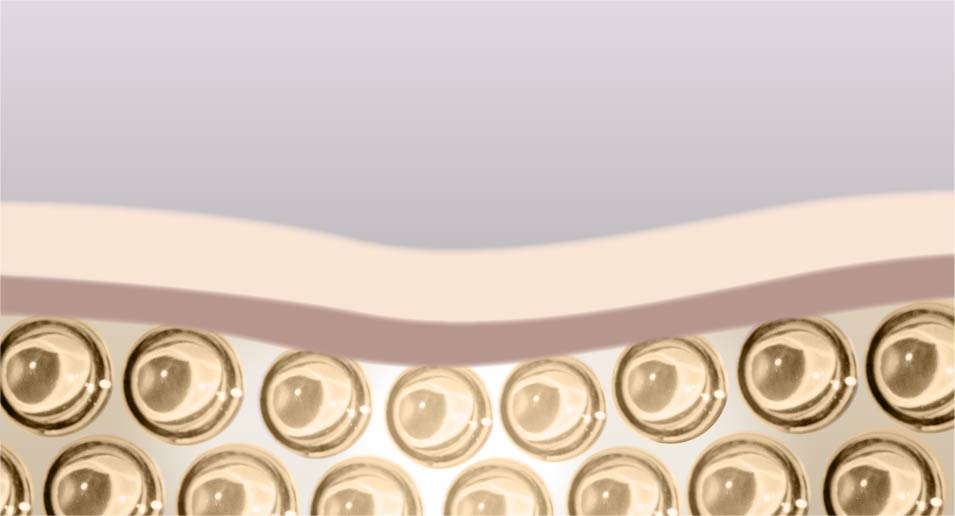 Collagen content in skin is boosted