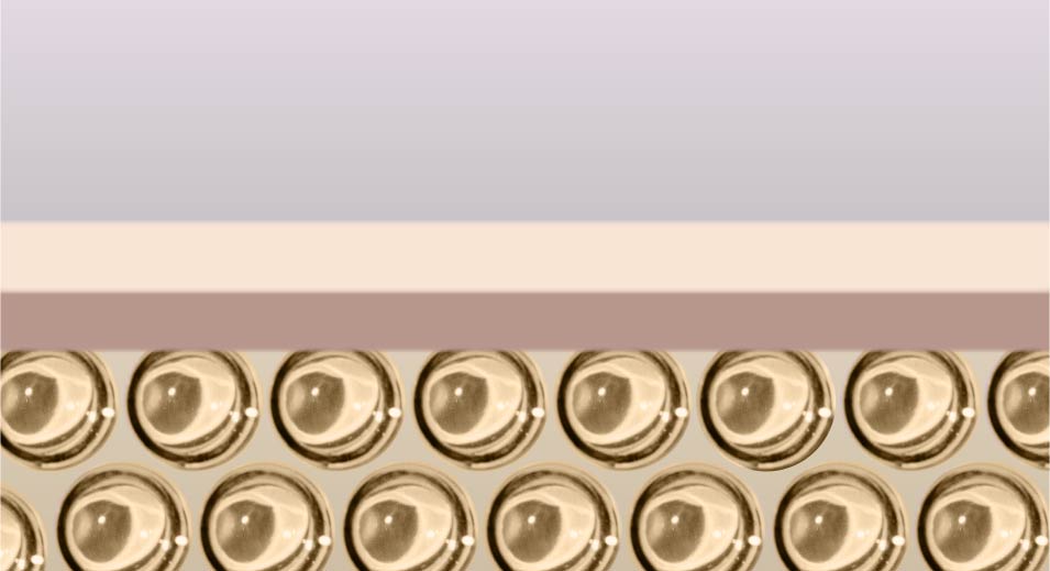 Skin becomes plump, lifted and smooth