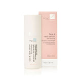 MGC Derma Ageless advanced face serum for firmness in white bottle with pink box packaging